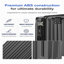 Ensemble de 3 valises rigides à roulettes multidirectionnelles en ABS (20 po, 24 po et 28 po), résistantes et durables.