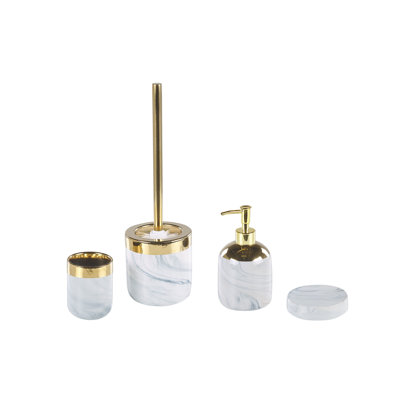 Naomi Ceramic / Porcelain Bathroom Accessory Set