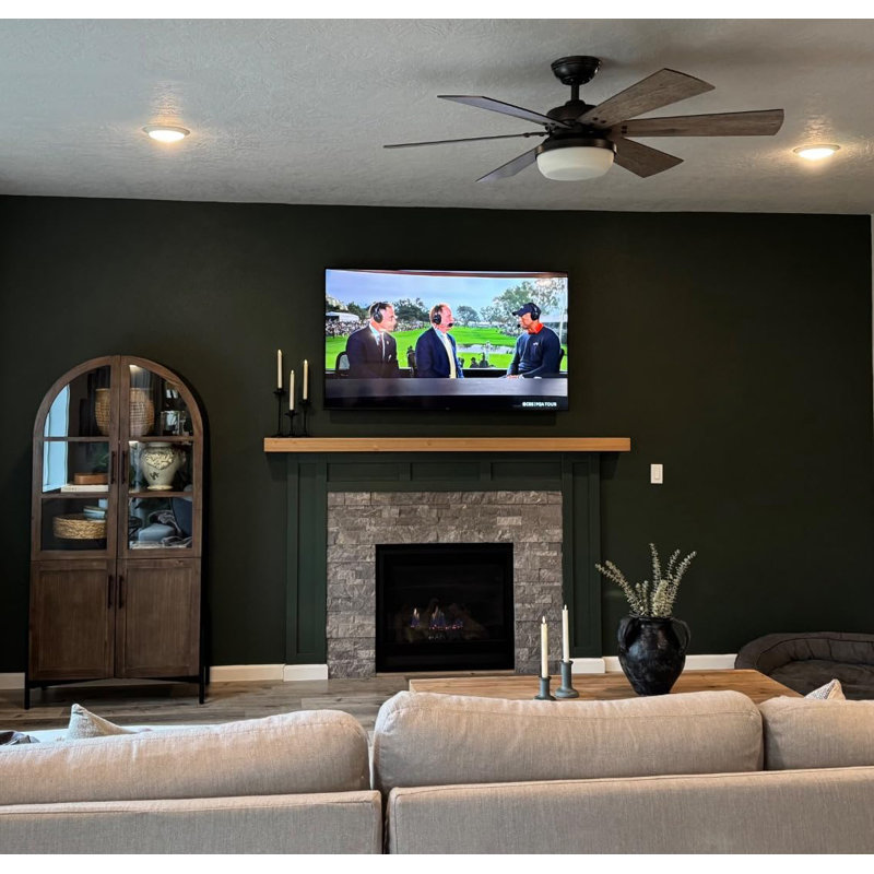 Anniek Fireplace Shelf Mantel, 60", Natural