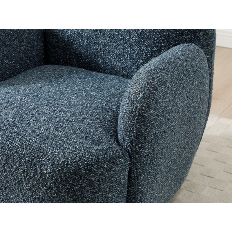 Upholstered Swivel Armchair