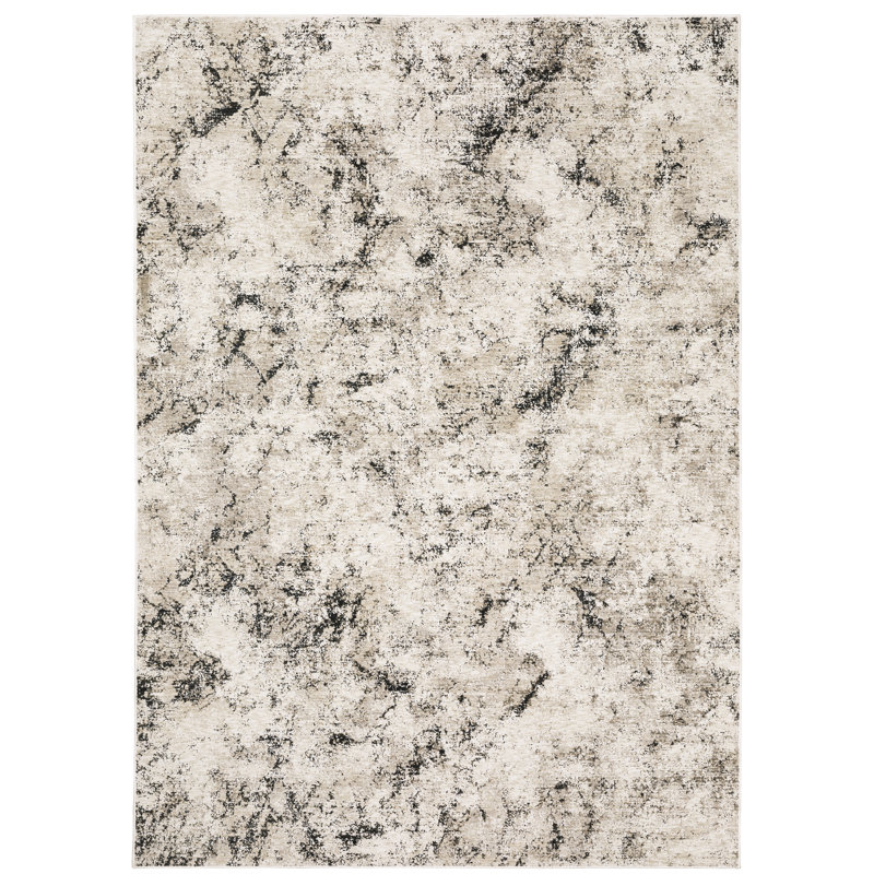 Gwern Abstract Indoor Rug, Rectangle 9'10" x 12'10"