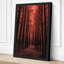 Forest Path in Amber Scandinavian - Wrapped Canvas-1899866795-1899866787
