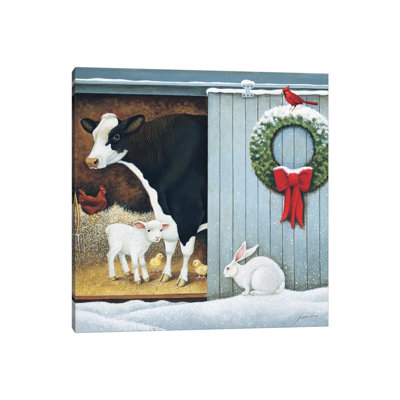 Christmas Morning by Lowell Herrero - Wrapped Canvas Painting