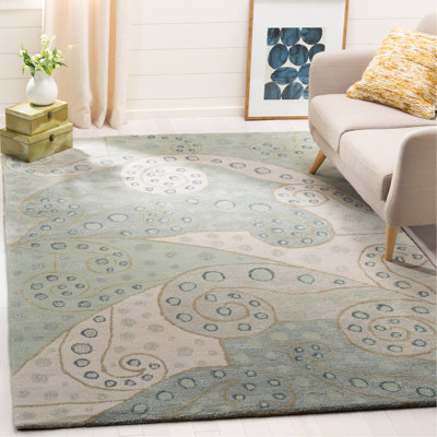 Bella Hand Tufted Wool Floral Rug