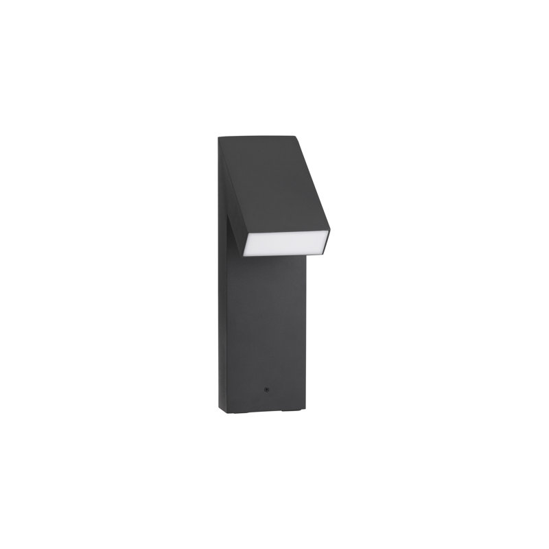 Black Integrated LED Metal Bollard Light