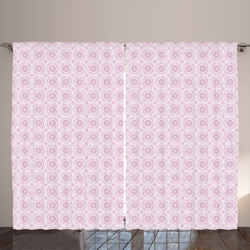 Semi Sheer Curtain Pair