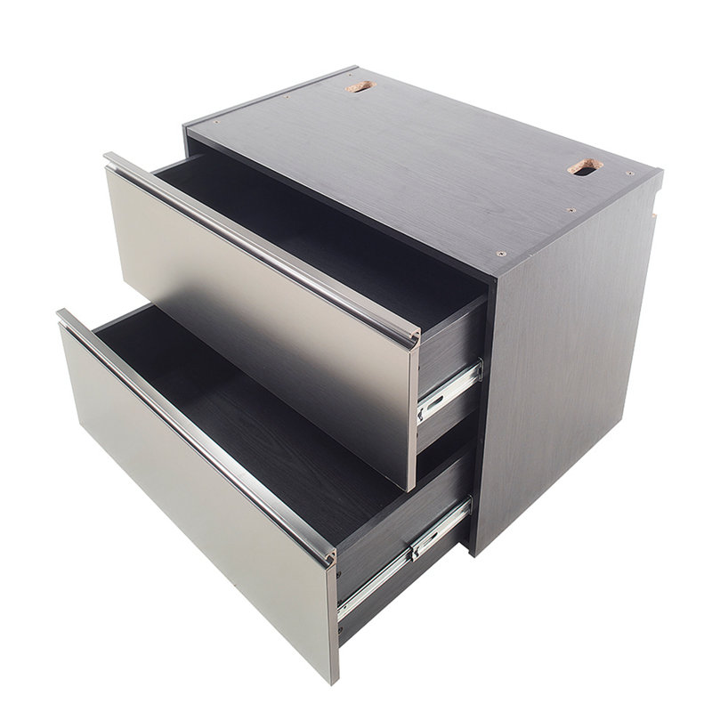 Armoire de rangement simple en plastique Julein (H 23,63 po x l 32,03 po x P 20,03 po)