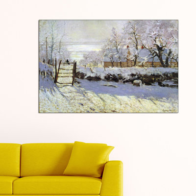 Claude Monet - Wrapped Canvas Painting
