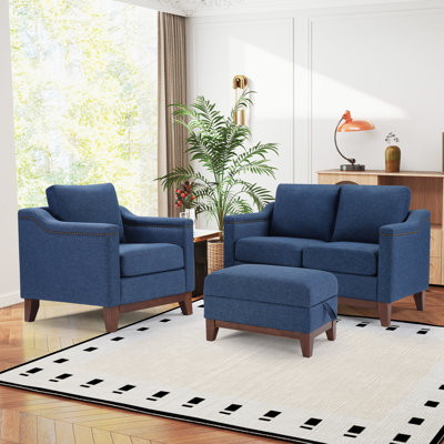 Edgell 3 - Piece Living Room Set