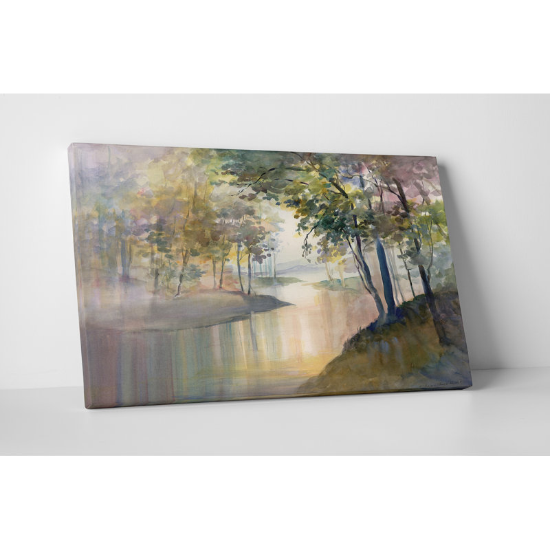 « réflexions et souvenirs », impression sur toile, H 24 po x l 32 po x P 1,5 po