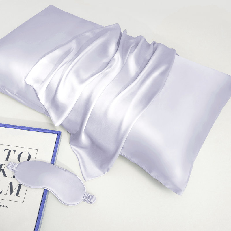 Wonderful Premium Silk Pillowcase- 100% Natural Protein Fiber, Durable, Breathable, Skin-Help, Hair-Friendly, Standard, Taupe
