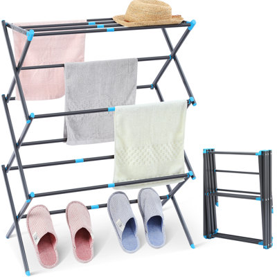 Metal Folding Clothes Drying Rack,Laundry Drying Rack