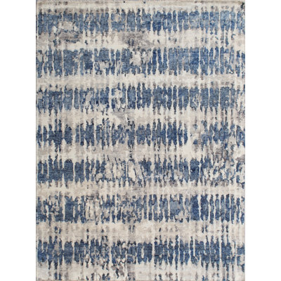 Wool Abstract Indoor Rug