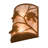 Rustic Lodge Flush Mounted Sconce