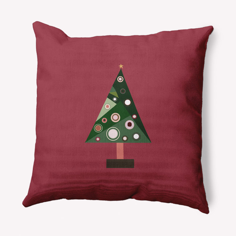 Crazy Christmas_Sq, 16 po x 16 po, Rouge brique, Oui