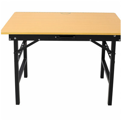 Portable Folding Work Table with Measuring Tape and Angle Finder,Portable Folding Workbench,Workshop Tool Bench,With Handle