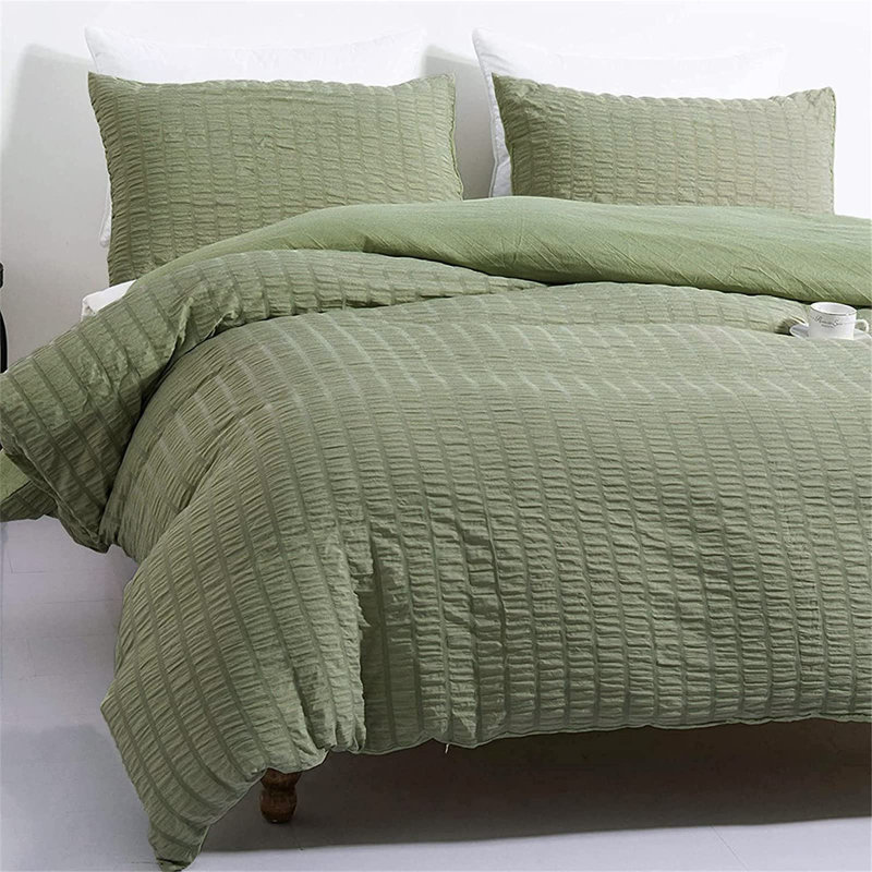 Mechine woven Sheet Set, Green