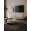 Elegant Marble Coffee Table Set With Base – Round Design With Storage Drawers
