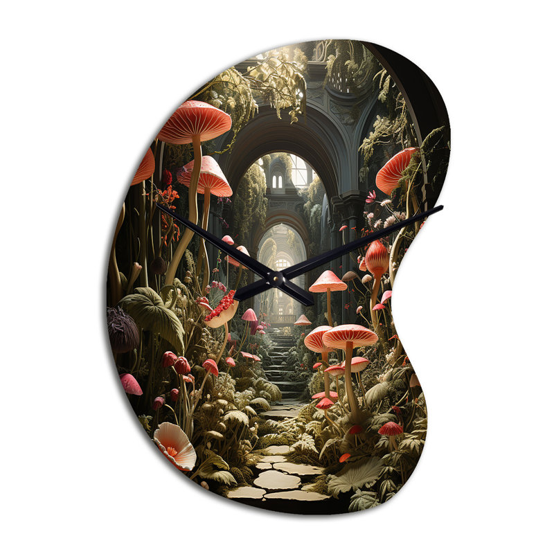 Horloge murale en tissu Fabriciano, Grand