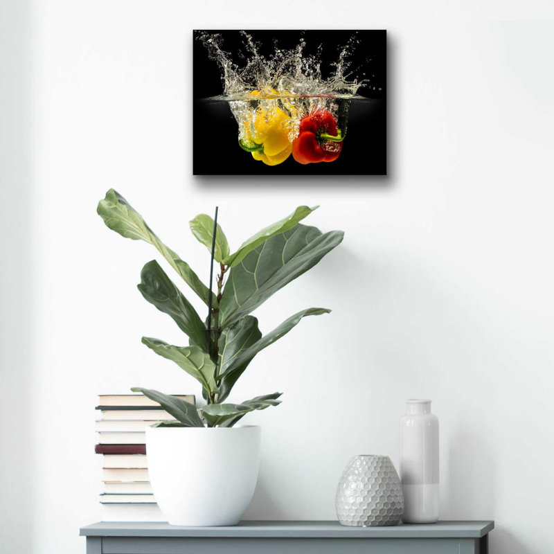 Pepper Splash par - impression sans cadre, L 16 po x H 12 po