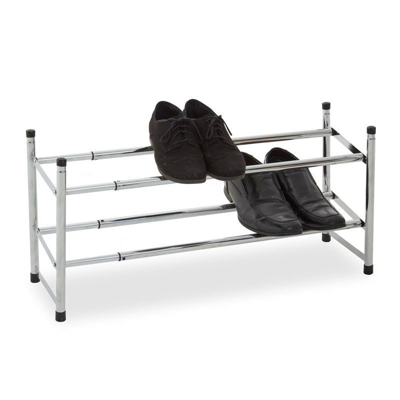 6 Pair Stackable Shoe Rack