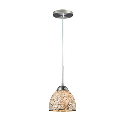 Luminaire suspendu pour dôme simple 1 lumières