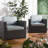 Arbedella Wicker Outdoor Lounge Chair-753966461
