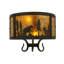 Wildlife At Pine Lake 2 - Light Flush Mounted Sconce