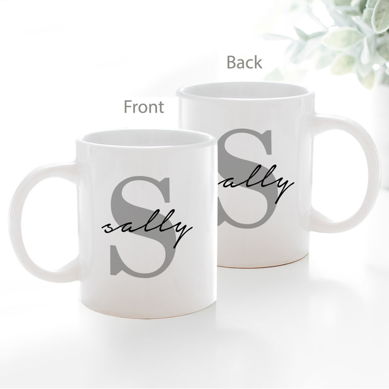 Porcelain Coffee Mug, Yes
