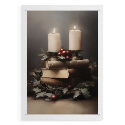 Christmas Holiday Art -Series 2-CCXVIII -Canvas Print Only - NOT FRAMED