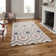 Evianna area rug Hand Tufted Rectangle Grey/Rose