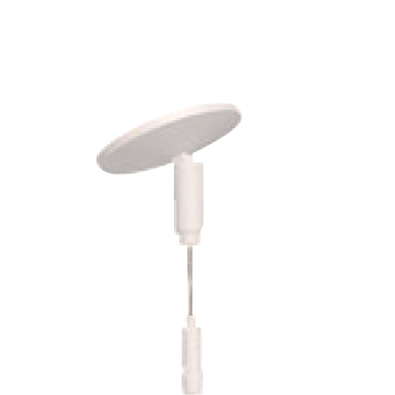 W Track Sloped Ceiling Suspension Cable Kit, 1.31" H x 96" W, White