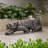 LEOPARD LIGHTWEIGHT CONCRETE BENCH