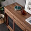 Buffet simple en bois de noyer noir-55482903