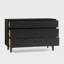 Ahlia Solid Wood 133 cm W Chest of 6 Drawers-198976644