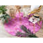 Round Croix Patchwork Hand Woven 140cm X 140cm Area Rug