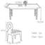 Ensemble de table de salle à manger Vintage-106883607