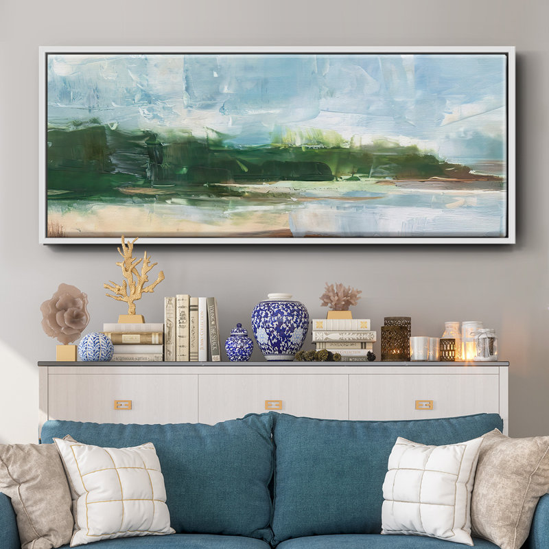 Tropical Shore II - toile encadrée