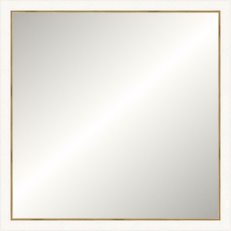 White Legacy Mirror, Small Square