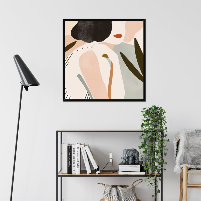 Trieste Summer I by Victoria Borges - Print, Black Framed Paper Print, 55cm H x 55cm W