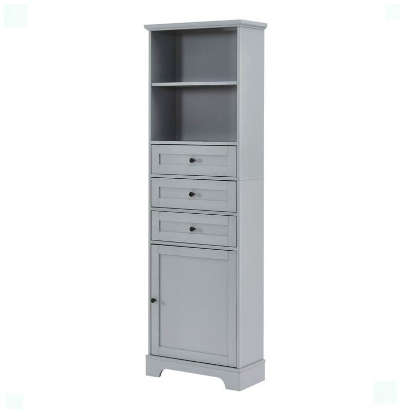 Corita Accent Cabinet, Gray