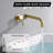 SUMERAIN 1 Handle Bathroom Bath Faucet with Brass Valve, Lefted-Hand Bathtub Faucet with Extra Long Spout-82568244-82568245