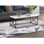 Table basse Brady, plateau en faux bois, structure en X en métal-111703230-111703231-111703228