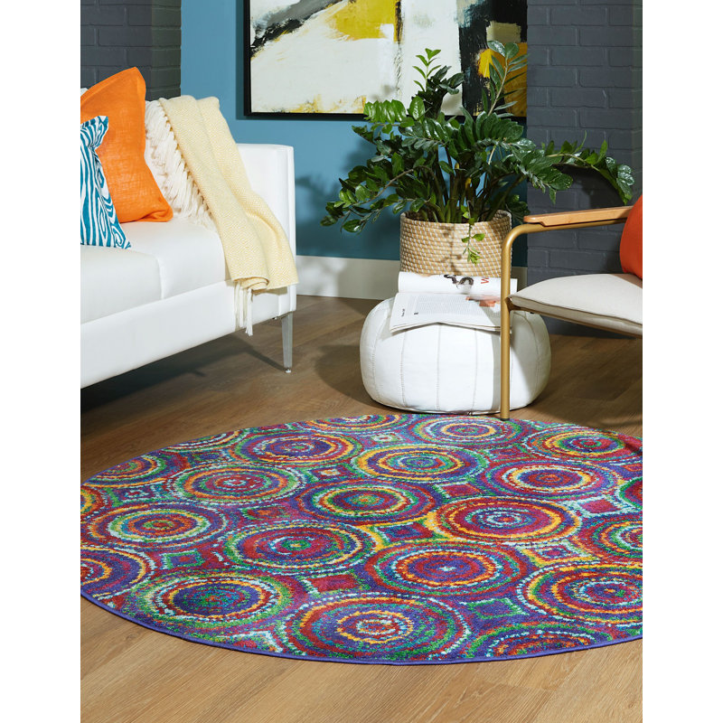 Tapis contemporain Malaija de couleur grassy, Rectangle 9 pi x 12 pi