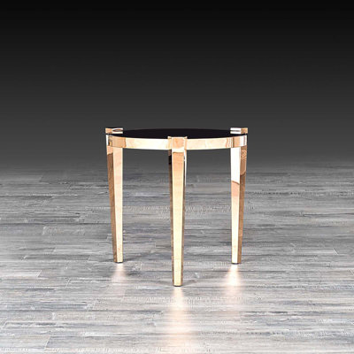 Glass Top End Table