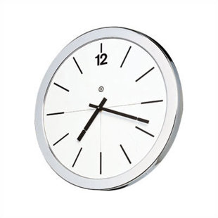 Horloge murale 14 po de diamètre sans couvercle en acrylique