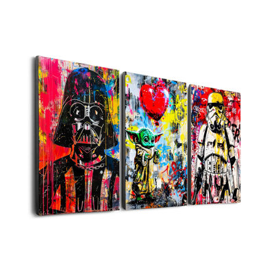 3 Piece Wrapped Canvas Print