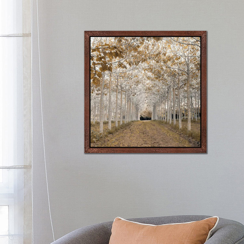 Print, 45.72 cm H x 45.72 cm W, Brown Framed