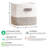 Gracie Oaks Fabric Decorative Basket-1194572967