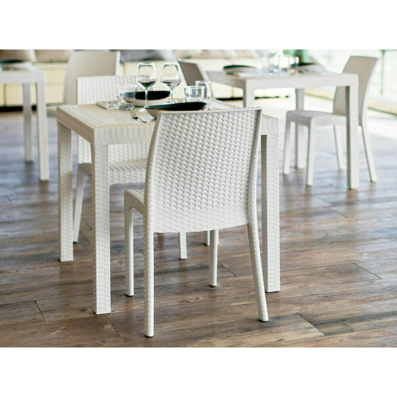 Tullos 45cm H Side Chair, White